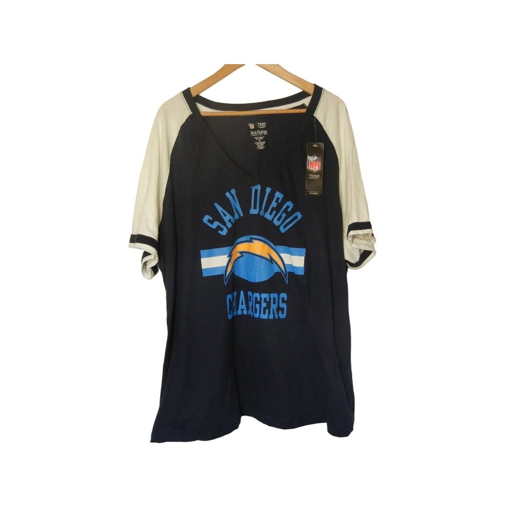 NFL Retro Team Apparel NWT  San Diego Chargers womens 3 XL